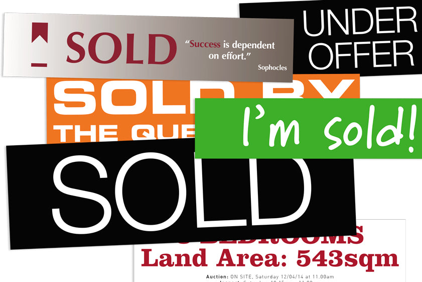 Real Estate Signs