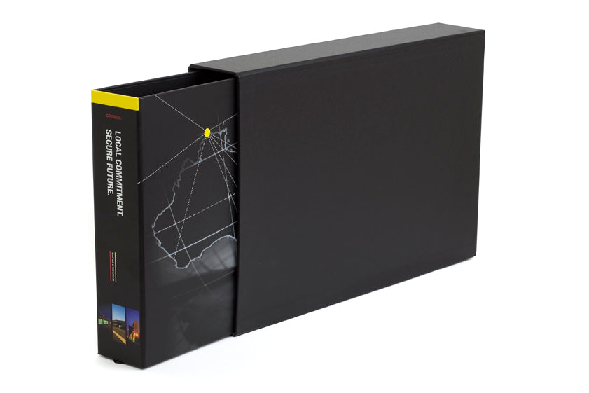 A4 Landscape Binder Slipcase