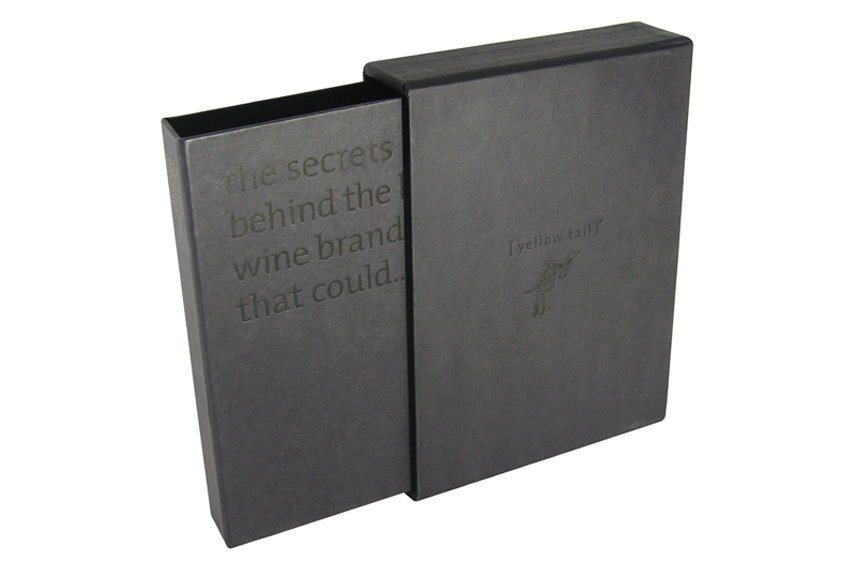 A4 Ring Binder Slipcase Clear Print