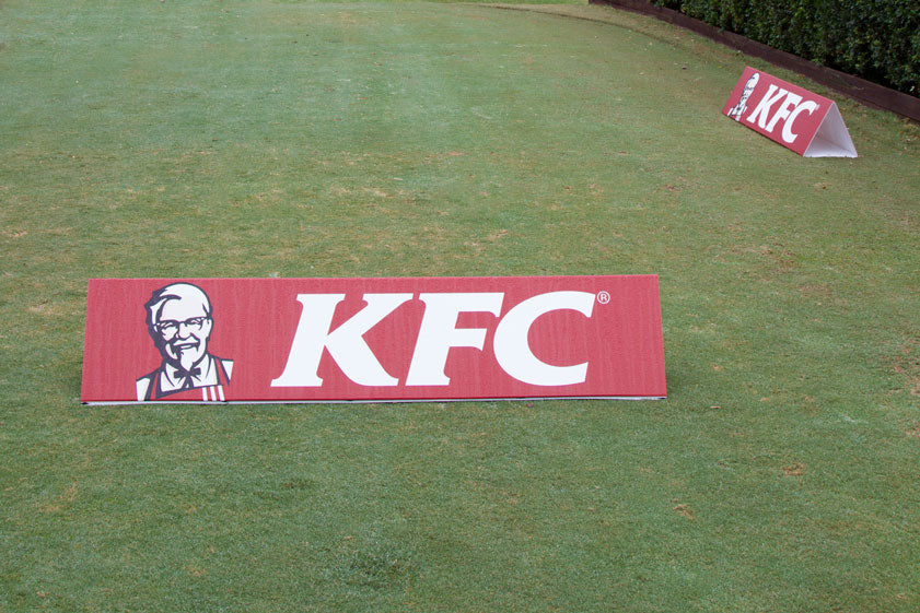 KFC tee sign