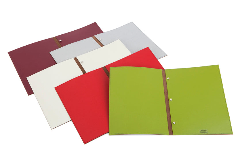 Leather menu folders