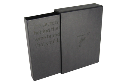 A4 Ring Binder Slipcase Clear Print 