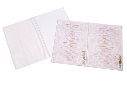 Restaurant Menu Sleeves