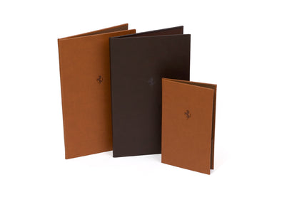 Leather menu folders