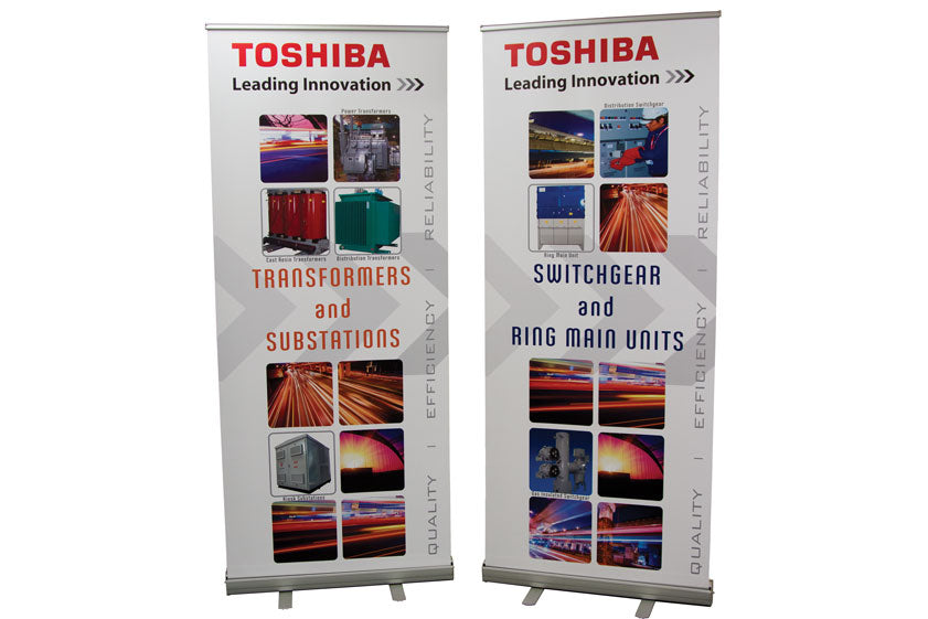 pullup toshiba digital printed